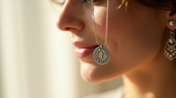 Offrir une médaille de baptême pour femme, un bijou chargé de symboles
